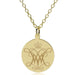William & Mary 14K Gold Pendant & Chain