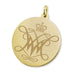 William & Mary 18K Gold Charm