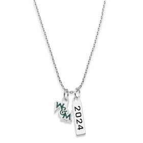 William &amp; Mary 2024 Sterling Silver Necklace Shot #1