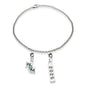 William & Mary Class Year Sterling Silver Anklet Shot #1