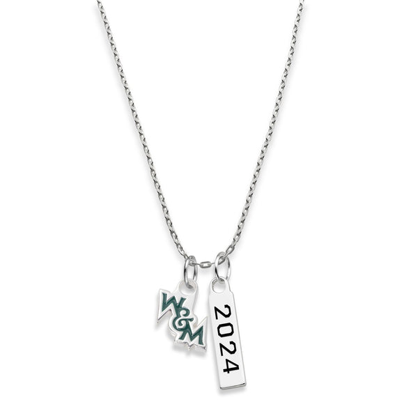William & Mary Class Year Sterling Silver Necklace Shot #2
