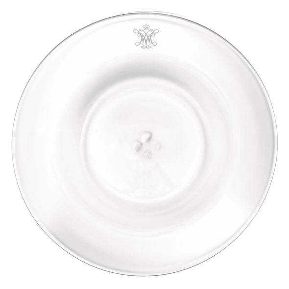 William & Mary Glass Celebration Platter by Simon Pearce Shot #2