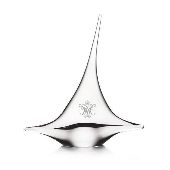 William & Mary Glass Sailboat by Simon Pearce Shot #1