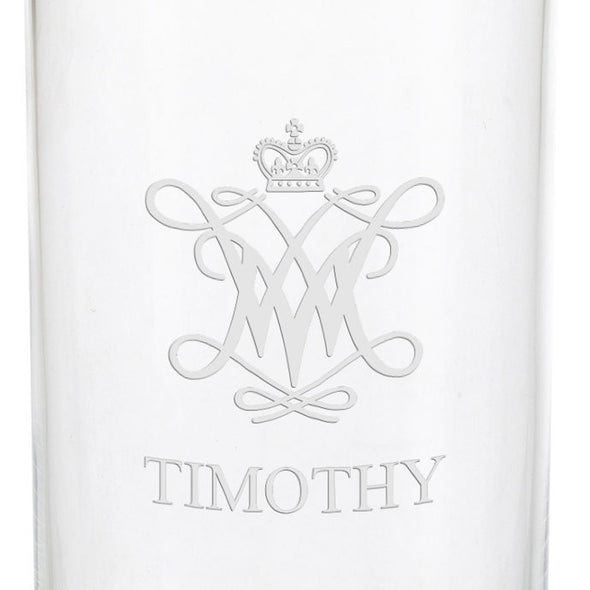 William & Mary Iced Beverage Glass Shot #3