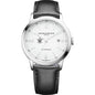 William & Mary Men's Baume et Mercier 42mm Classima Automatic Watch with White Dial & Black Leather Strap Shot #2