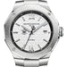 William & Mary Men's Baume et Mercier 42mm Riviera Watch with White Dial & Bracelet