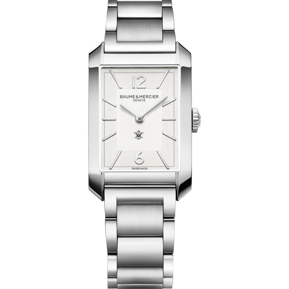 William & Mary Men's Baume et Mercier 43X27mm Hampton Watch with Silver Dial & Bracelet Shot #2