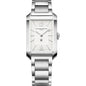 William & Mary Men's Baume et Mercier 43X27mm Hampton Watch with Silver Dial & Bracelet Shot #2