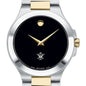 William & Mary Men's Movado Collection Two-Tone Watch with Black Dial Shot #1