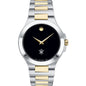 William & Mary Men's Movado Collection Two-Tone Watch with Black Dial Shot #2