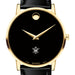 William & Mary Men's Movado Gold Museum Classic Leather