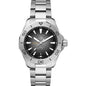 William & Mary Men's TAG Heuer Steel Automatic Aquaracer with Black Dial Shot #2