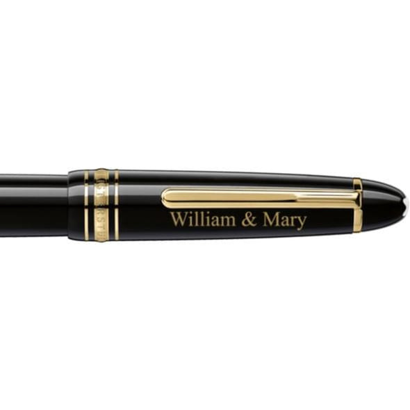 William &amp; Mary Montblanc Meisterstück LeGrand Rollerball Pen in Gold Shot #2