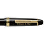 William & Mary Montblanc Meisterstück Midsize Ballpoint Pen in Gold Shot #2
