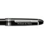 William & Mary Montblanc Meisterstück Midsize Platinum-Coated Ballpoint Pen Shot #2