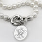 William & Mary Pearl Necklace with Sterling Silver Charm Shot #2