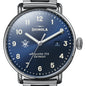 William & Mary Shinola Watch, The Canfield 43mm Blue Dial Shot #1