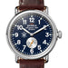 William & Mary Shinola Watch, The Runwell 41 mm Midnight Blue Dial