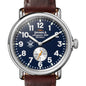 William & Mary Shinola Watch, The Runwell 41 mm Midnight Blue Dial Shot #1