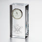 William & Mary Tall Glass Desk Clock by Simon Pearce Shot #1