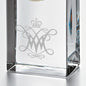 William & Mary Tall Glass Desk Clock by Simon Pearce Shot #2