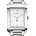 William & Mary Women's Baume et Mercier 35X22mm Hampton Watch with Silver Dial & Bracelet