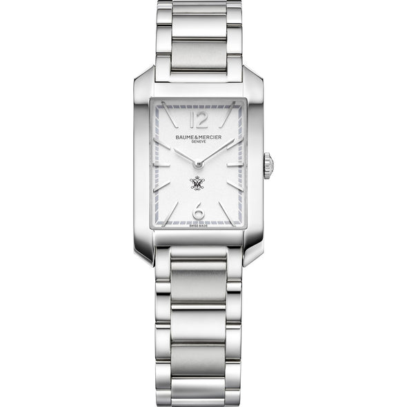 William & Mary Women's Baume et Mercier 35X22mm Hampton Watch with Silver Dial & Bracelet Shot #2