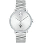 William & Mary Women's Movado Bold with Crystal Bezel & Mesh Bracelet Shot #2