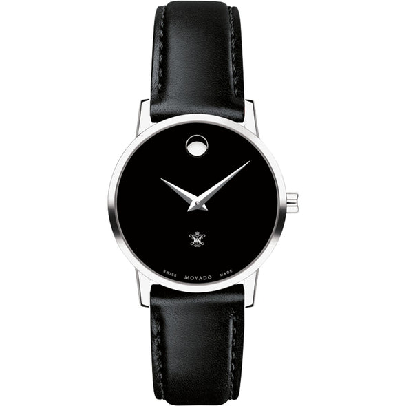 William &amp; Mary Women&#39;s Movado Museum with Leather Strap Shot #2