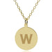 Williams 18K Gold Pendant & Chain