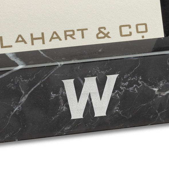 Williams College Marble Business Card Holder Shot #2