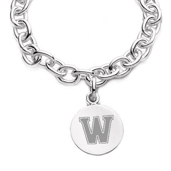 Williams College Sterling Silver Charm Bracelet Shot #2