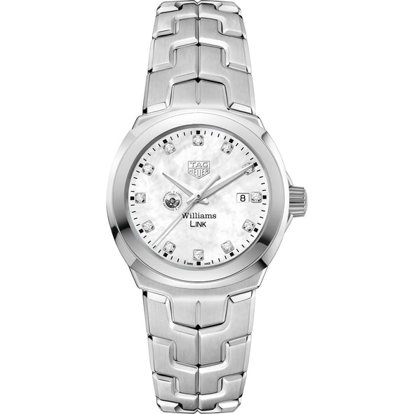 Williams College TAG Heuer Diamond Dial LINK for Women Shot #2