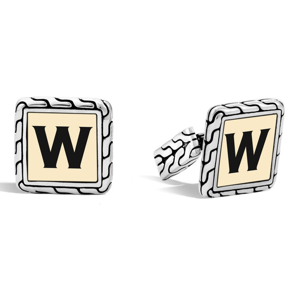 Williams Cufflinks by John Hardy with 18K Gold Shot #2