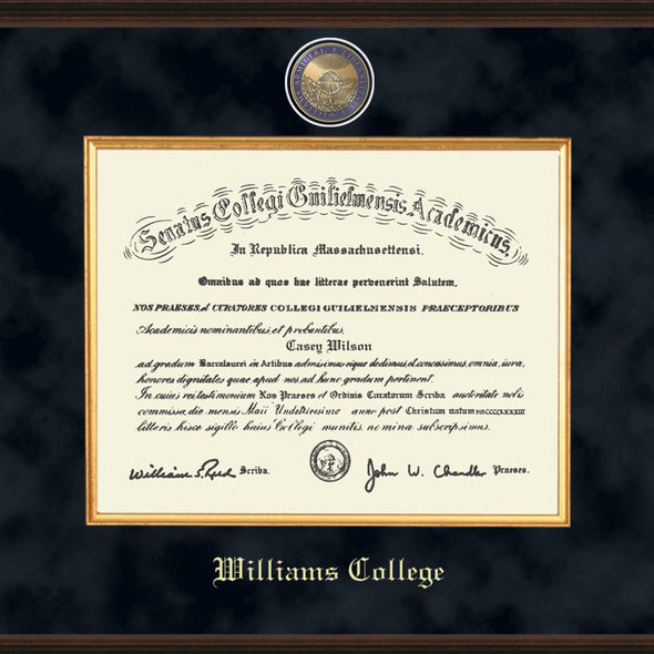 Williams Diploma Frame - Excelsior Shot #2