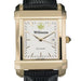 Williams Men's Gold Quad with Leather Strap