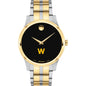 Williams Men's Movado Collection Two-Tone Watch with Black Dial Shot #2