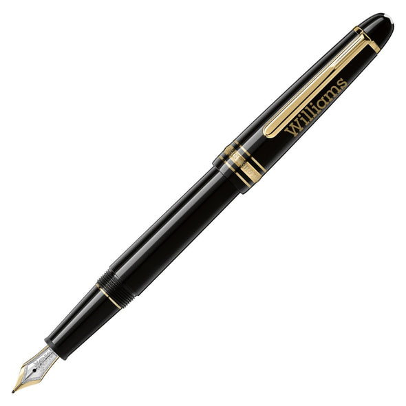 Williams Montblanc Meisterstück Classique Fountain Pen in Gold Shot #1