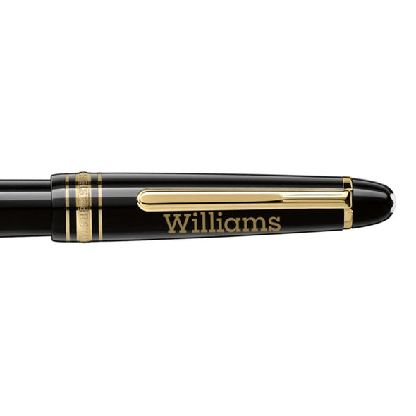 Williams Montblanc Meisterstück Classique Fountain Pen in Gold Shot #2