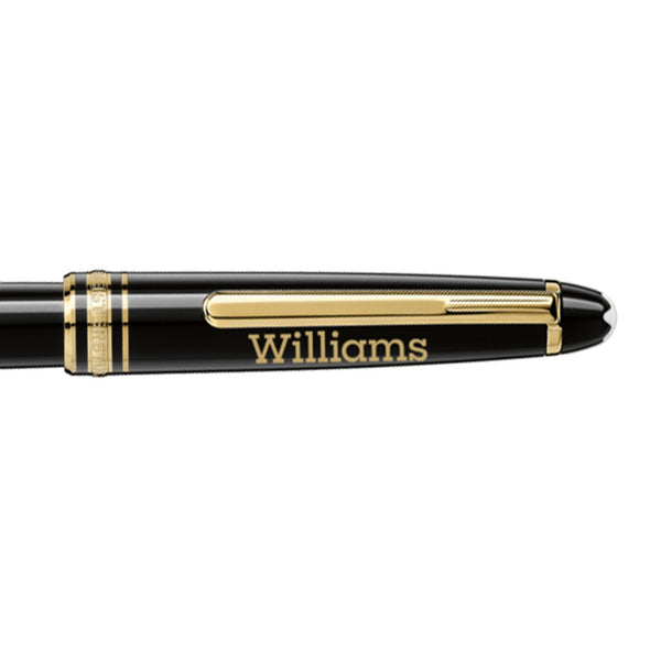 Williams Montblanc Meisterstück Classique Rollerball Pen in Gold Shot #2