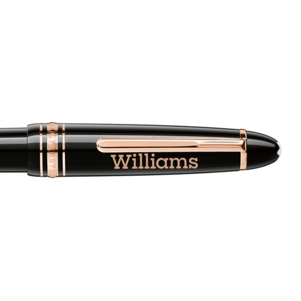 Williams Montblanc Meisterstück LeGrand Ballpoint Pen in Red Gold Shot #2