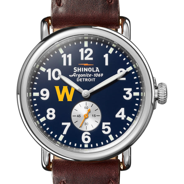 Williams Shinola Watch, The Runwell 41 mm Midnight Blue Dial Shot #1