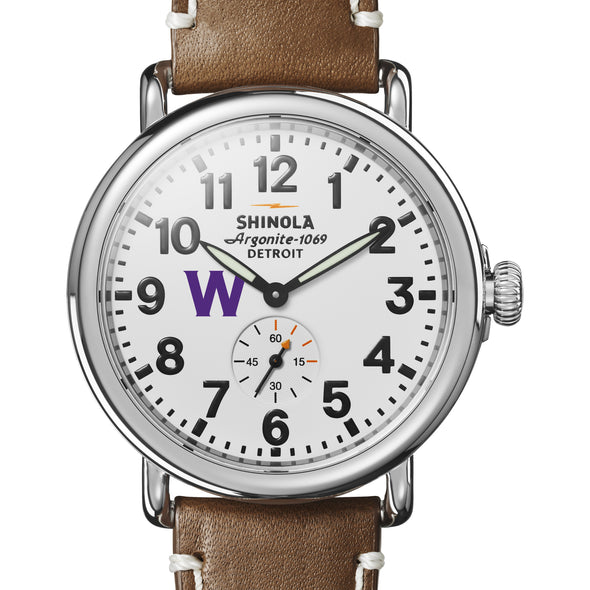 Williams Shinola Watch, The Runwell 41 mm White Dial Shot #1