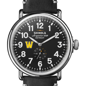 Williams Shinola Watch, The Runwell 47mm Black Dial Shot #1
