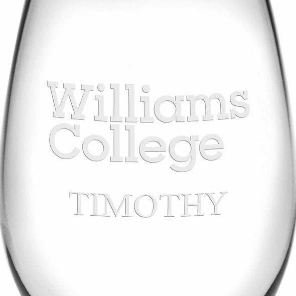 Williams Stemless Wine Glasses Made in the USA Shot #3