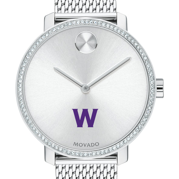 Williams Women's Movado Bold with Crystal Bezel & Mesh Bracelet Shot #1