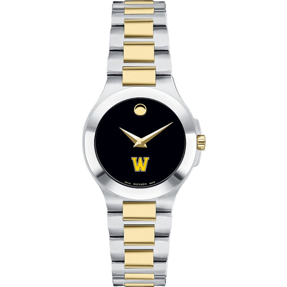 Williams Women&#39;s Movado Collection Two-Tone Watch with Black Dial Shot #2