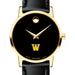 Williams Women's Movado Gold Museum Classic Leather