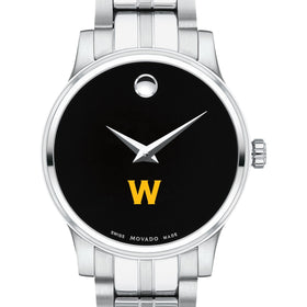 Williams Women's Movado Stainless Steel Watch with Black Dial Shot #1
