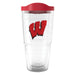 Wisconsin 24 oz. Tervis Tumblers with Emblem - Set of 2